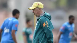 Ancelotti acompanha treino da Seleção - Foto: Thiago Ribeiro/AGIF