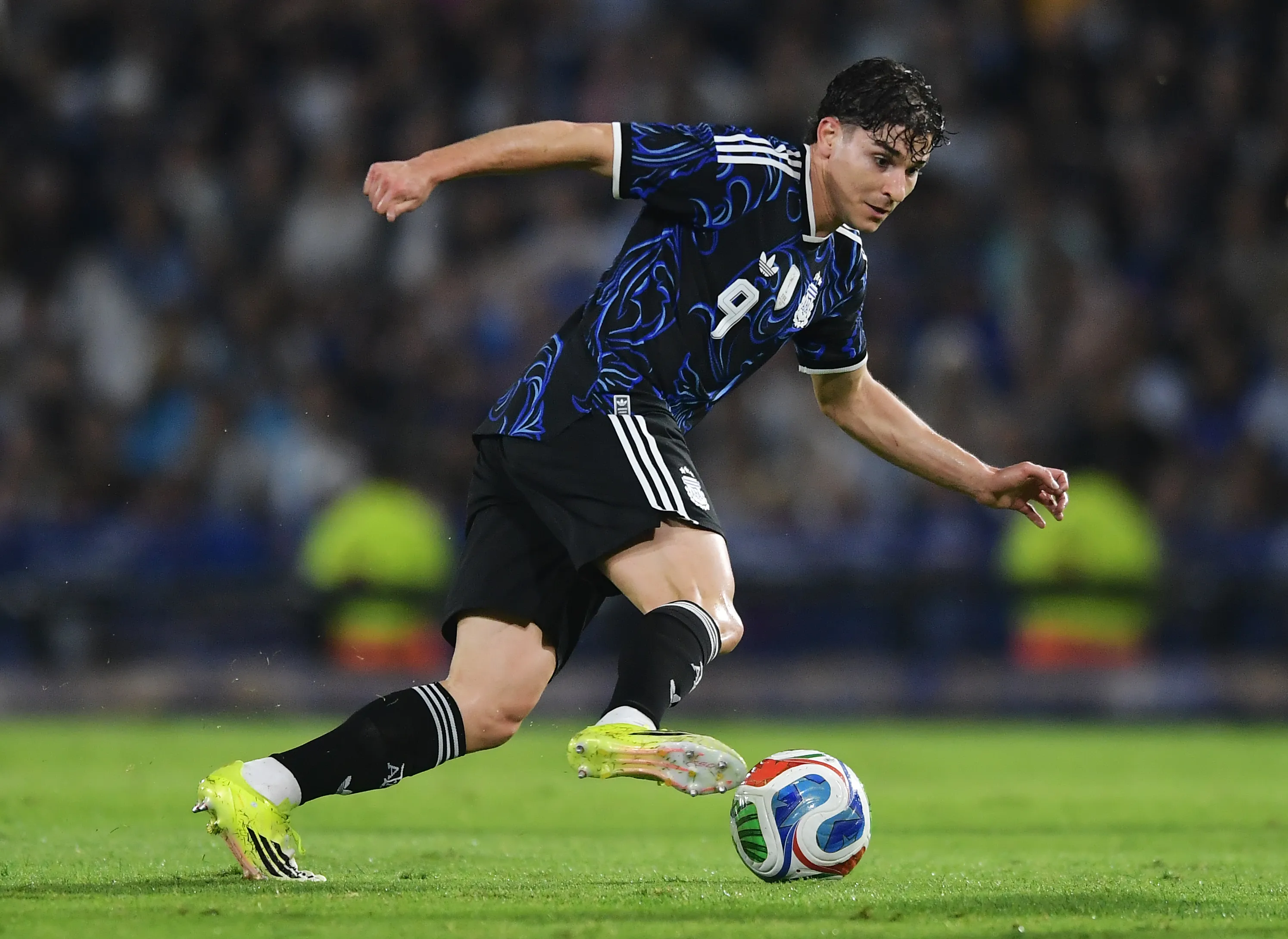 Julián Álvarez. Foto: Marcelo Endelli/Getty Images