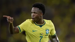 RJ - RIO DE JANEIRO - 31/05/2026 - AMISTOSO, SELECAO BRASILEIRA X PANAMA - Vini Jr jogador do Selecao Brasileira durante partida contra o Panama no estadio Maracana pelo campeonato Amistoso. Foto: Thiago Ribeiro/AGIF