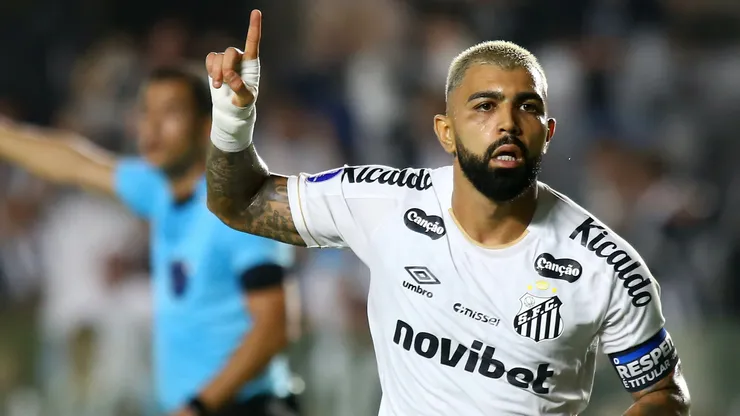 Gabigol é o principal nome do Santos no Brasileirão - Foto: Mauricio De Souza/AGIF