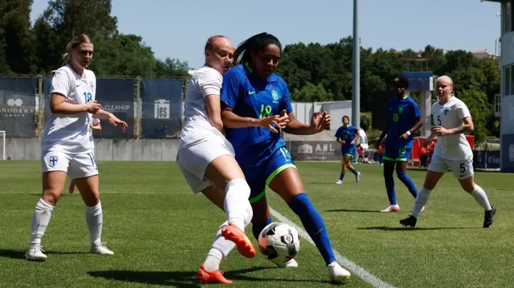 Seleção Feminina Sub-20 perde para a Finlândia - Foto: Luciana Vermell/CBF