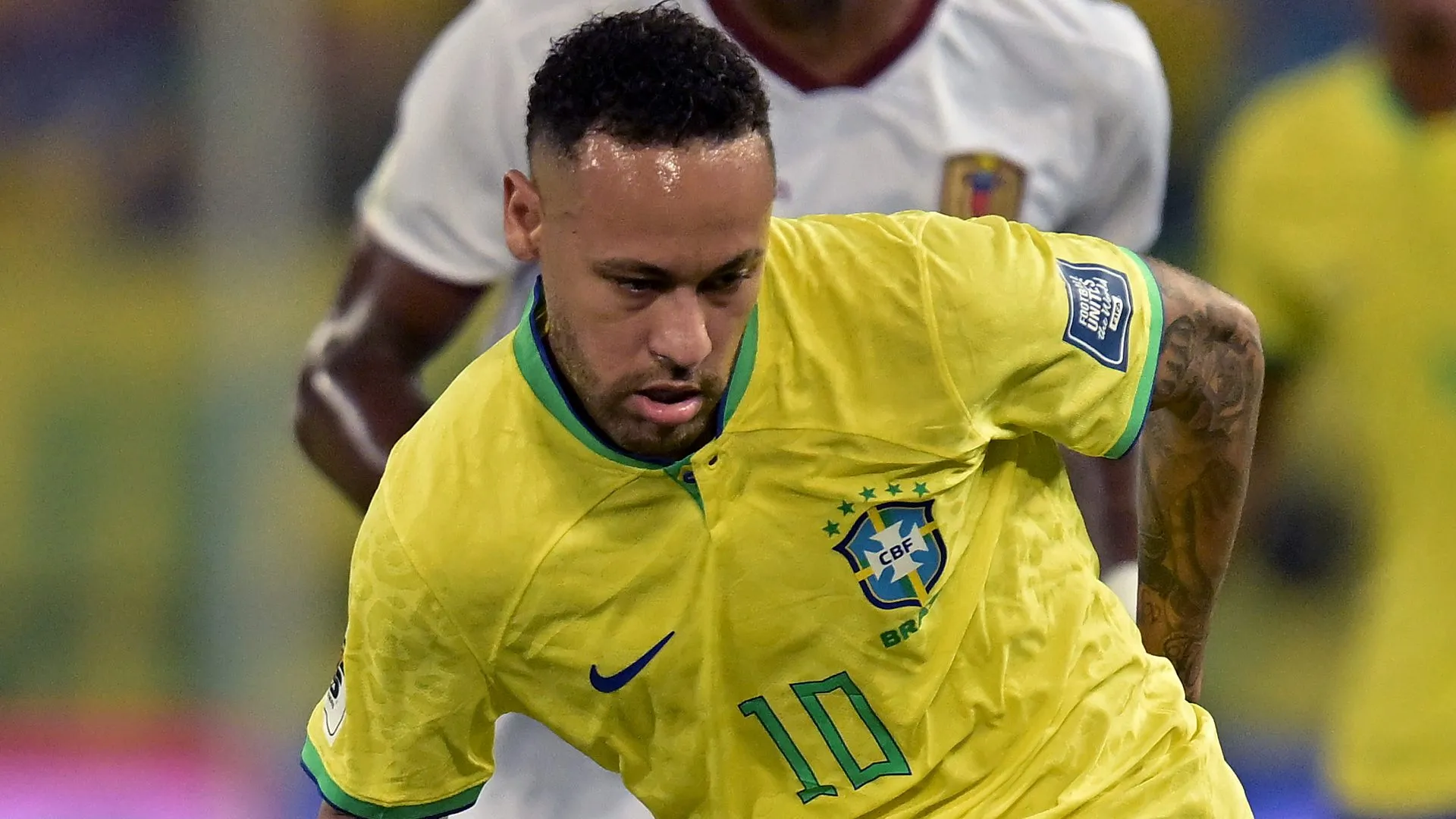 Neymar, na Seleção Brasileira