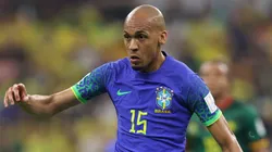 Atleta do Al Ittihad, Fabinho disputará a Copa de 2026 pelo Brasil (Photo by Richard Heathcote)