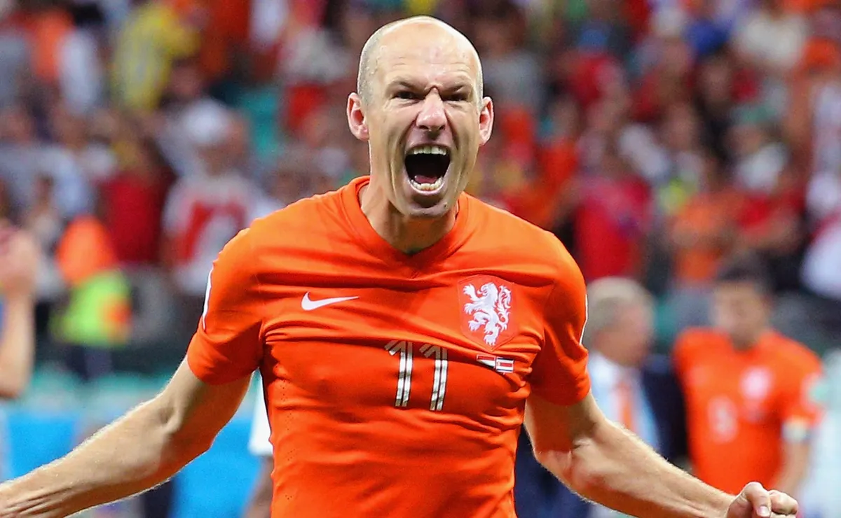 Arjen Robben, o craque que marcou época pela seleção da Holanda nas Copas do Mundo FIFA