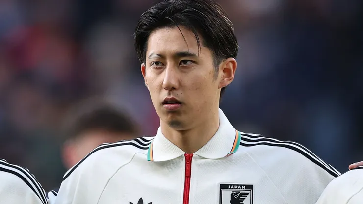 Hiroki Ito, titular do Japão na Copa, começou trajetória em projeto do Santos— Foto Stu ForsterGetty Images