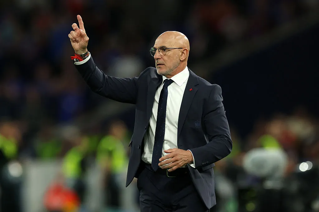 Luis de la Fuente. Foto: Alexander Hassenstein/Getty Images