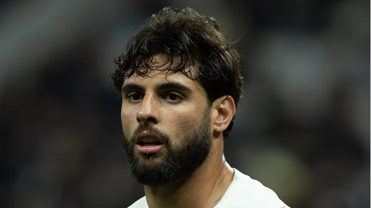 Yuri Alberto jogador do Corinthians durante partida contra o [EQUIPE 2] no estadio Arena Corinthians pelo campeonato Copa Libertadores 2026. Foto: Joisel Amaral/AGIF