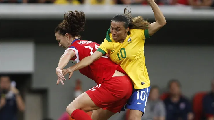 Brasil x Estados Unidos. Foto: Adalberto Marques/AGIF