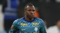 Vinicius Junior jogador da Selecao Brasileira durante a partida entre Brasil e Paraguai na Neo Quimica Arena em Sao Paulo (SP), pelas Eliminatorias da Copa do Mundo 2026.