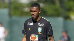Rayan durante treino de ontem (4) da Seleção