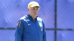 RJ - TERESOPOLIS - 03/09/2025 - BRASIL, TREINO NA GRANJA COMARY - Carlo Ancelotti tecnico da Selecao Brasileira durante treino na Granja Comary em Teresopolis (RJ), nesta quarta-feira (3). A equipe se prepara para enfrentar o Chile pelas Eliminatorias da Copa do Mundo 2016. Foto: Marlon Costa/AGIF