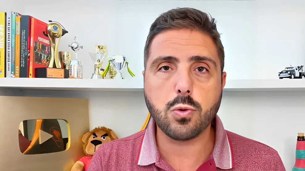 Foto: Reprodução/YouTube – Jorge Nicola apura notícias no mercado da bola.