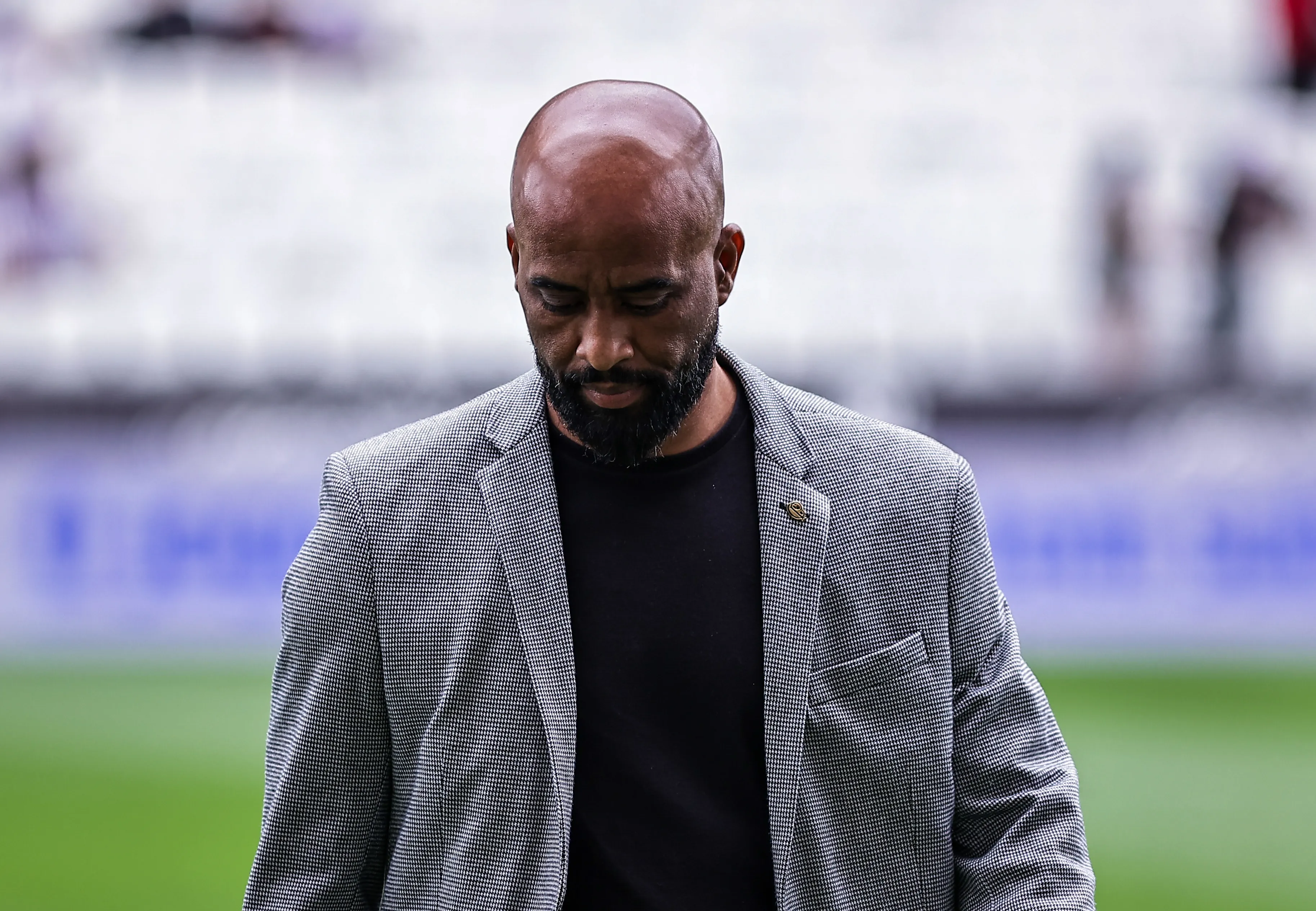 SP – SAO PAULO – 09/11/2025 – BRASILEIRO A 2025, CORINTHIANS X CEARA – Fabinho Soldado diretor do Corinthians antes da partida contra o Ceara no estadio Arena Corinthians pelo campeonato Brasileiro A 2025. Foto: Fabio Giannelli/AGIF