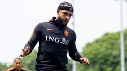 Memphis Depay deu entrada forte em treino desta sexta e Noa Lang gritou de dor - Foto: Divulgação/Seleção Holandesa de Futebol