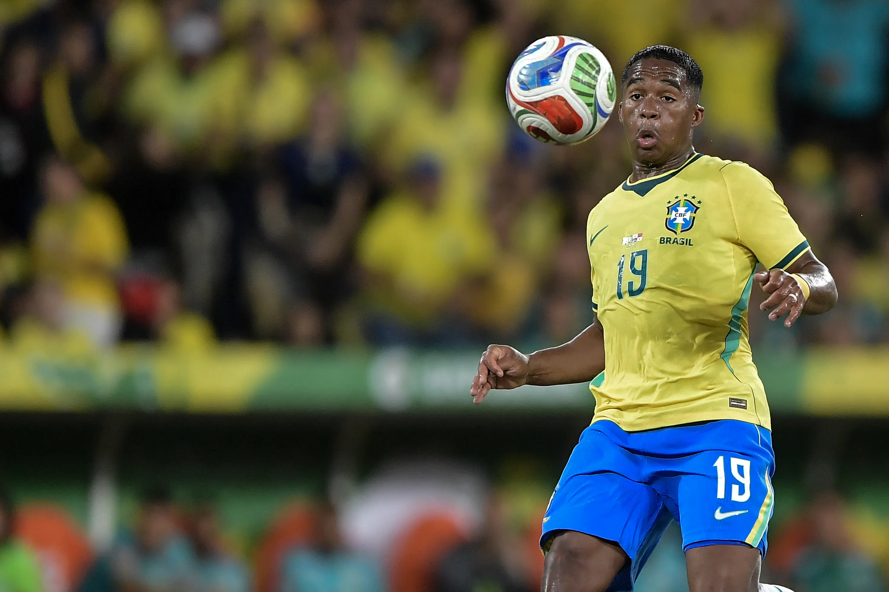 RJ – RIO DE JANEIRO – 31/05/2026 – AMISTOSO, SELECAO BRASILEIRA X PANAMA – Endrick jogador do Selecao Brasileira durante partida contra o Panama no estadio Maracana pelo campeonato Amistoso. Foto: Thiago Ribeiro/AGIF