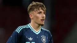 Lennart Karl, atacante do Bayern de Munique e da Alemanha - Foto: Alexander Hassenstein/Getty Images