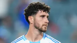 Balerdi durante partida entre Argentina x Venezuela