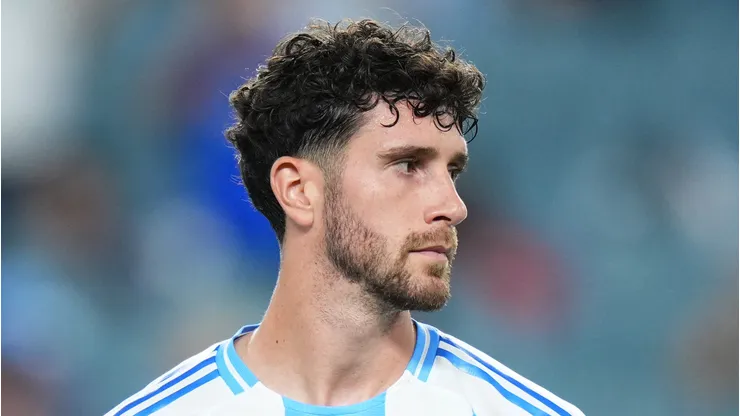 Balerdi durante partida entre Argentina x Venezuela