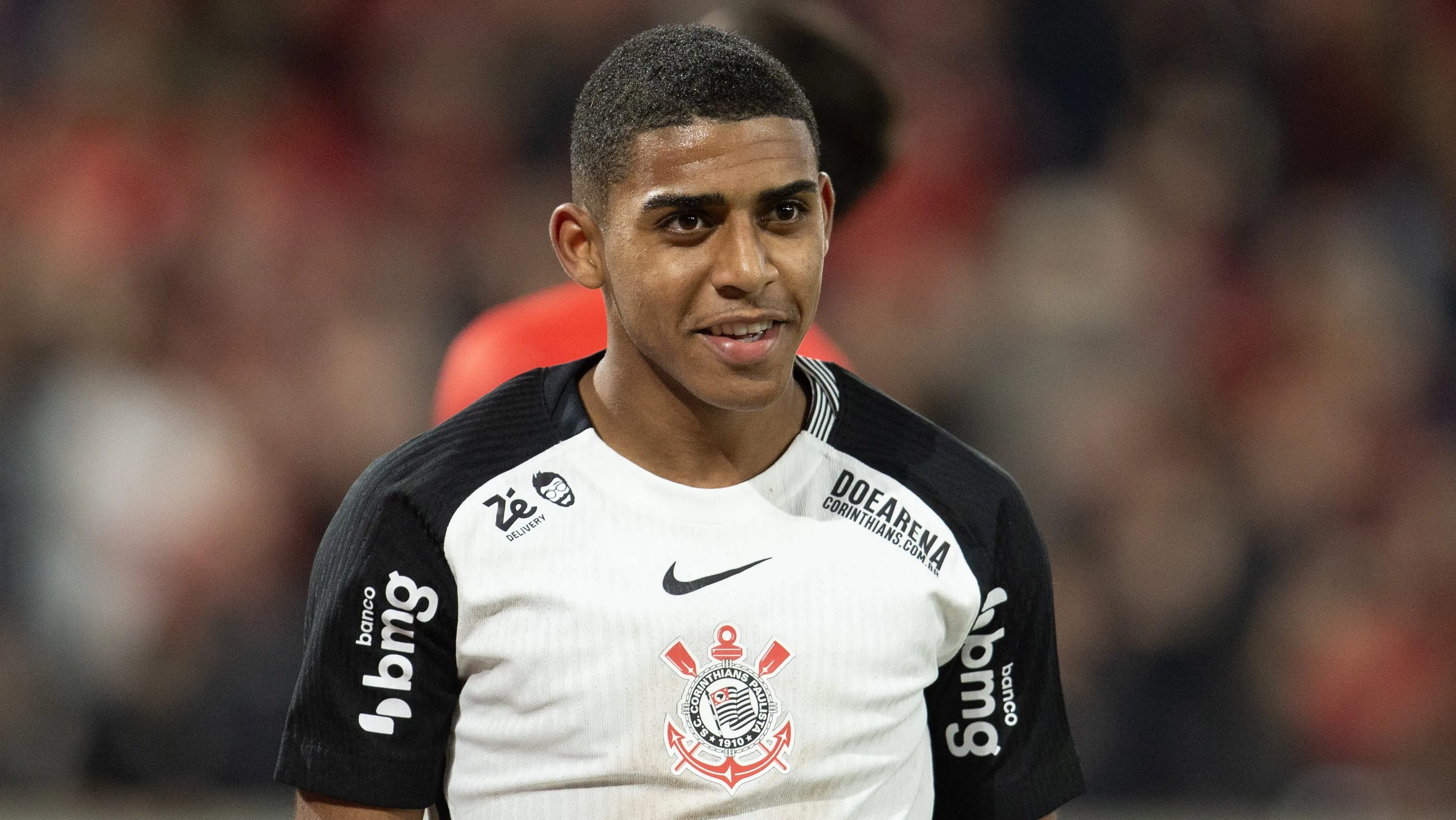Gui Negão, atacante do Corinthians. Foto: Hedeson Alves/AGIF
