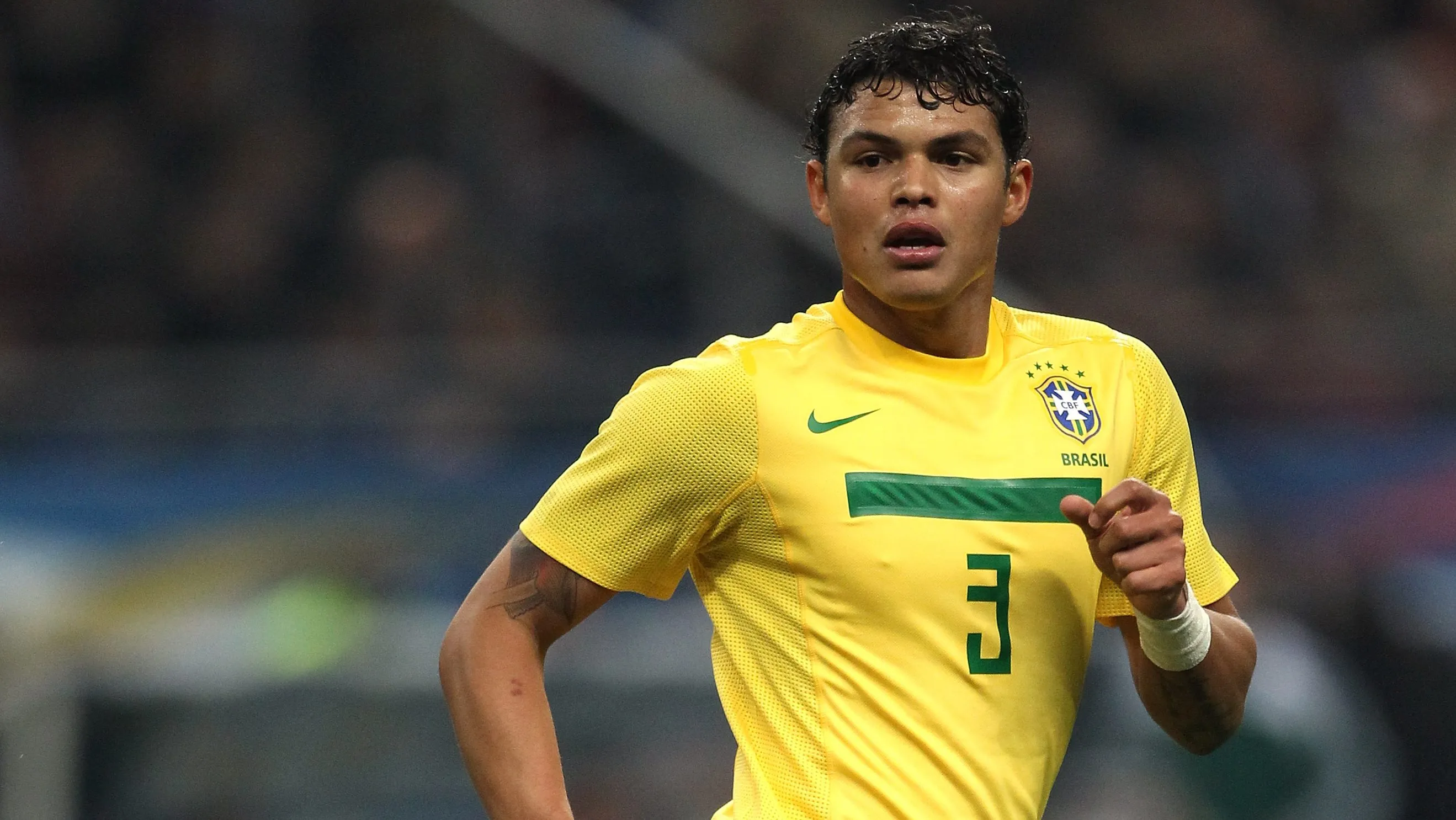 Thiago Silva era um dos principais nomes da Seleção em 2011.  (Photo by Alex Livesey/Getty Images)