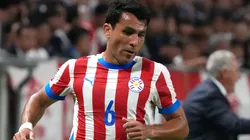 Júnior Alonso é um dos destaques do Paraguai (Photo by Koji Watanabe)