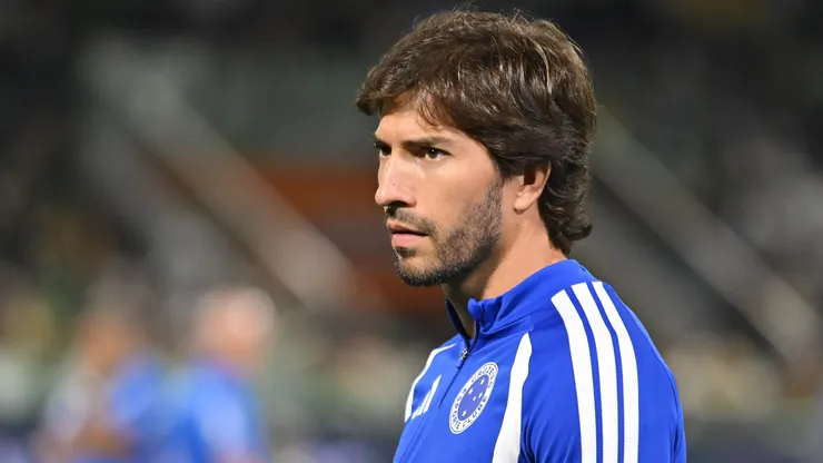 Lucas Silva jogador do Cruzeiro durante partida contra o Palmeiras. Foto: Jota Erre/AGIF