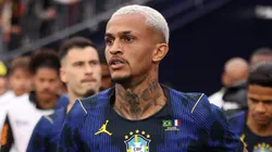 Wesley em ação pela Seleção Brasileira.
