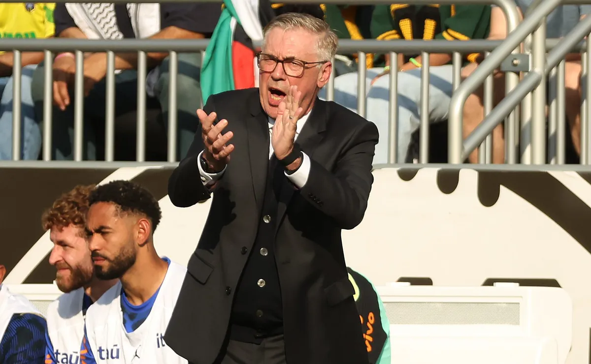 Carlo Ancelotti aprova estratégia e vê Brasil vencer Egito em amistoso antes da Copa do Mundo