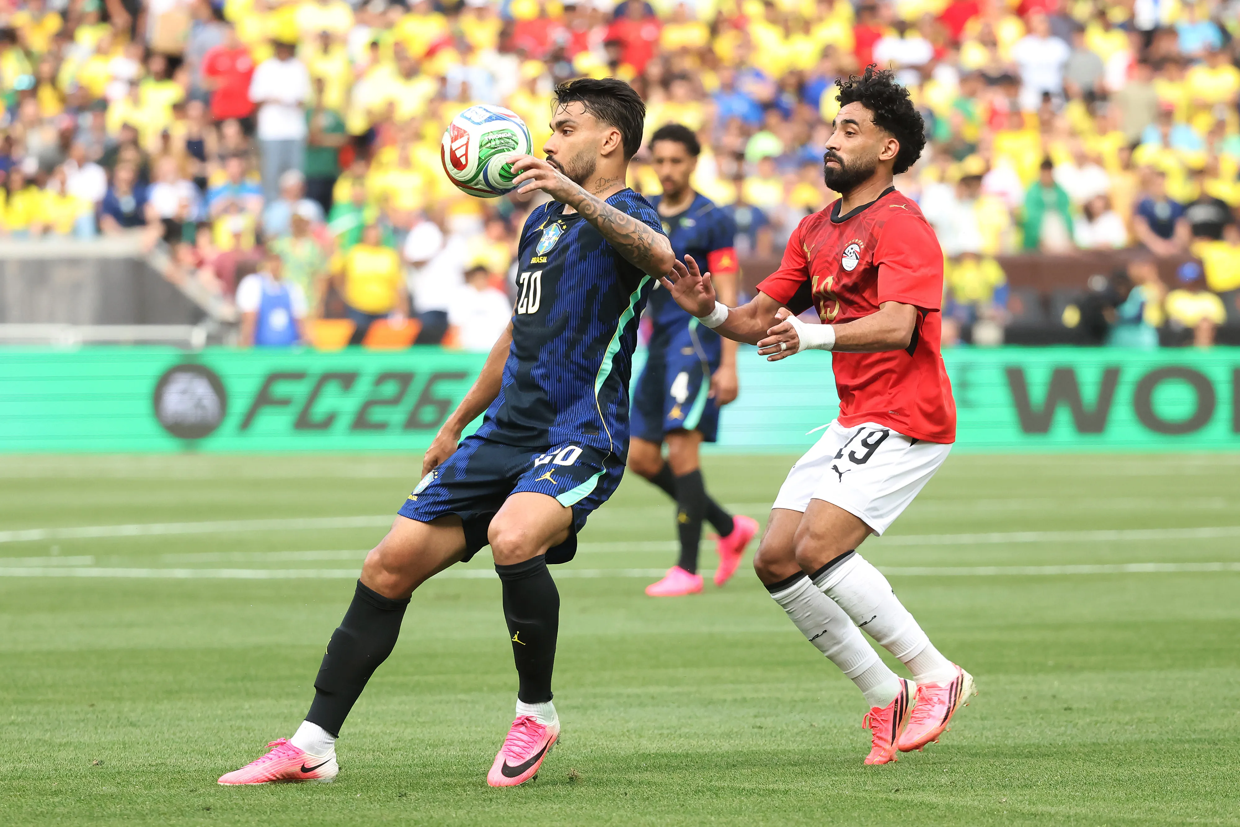 Paquetá durante o amistoso. Photo by Kirk Irwin/Getty Images