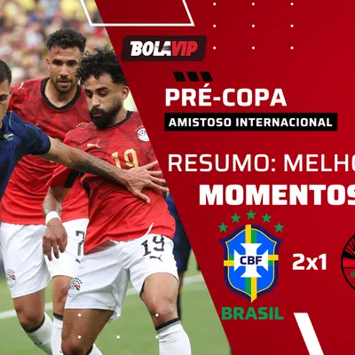 Brasil vence Egito em último teste antes da Copa do Mundo