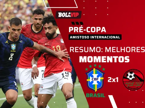 Brasil vence Egito em último teste antes da Copa do Mundo