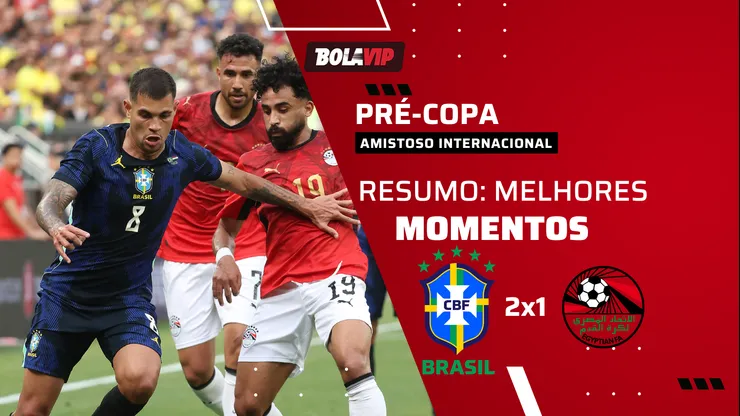 Brasil vence o Egito em último teste antes da estreia no mundial. Foto: Kirk Irwin/Getty Images