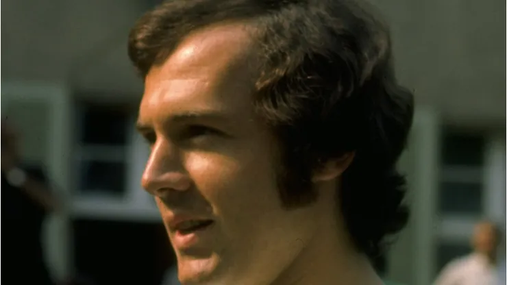 Franz Beckenbauer foi uma lenda do futebol alemão e mundial Credit: Allsport UK /Allsport