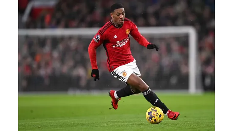 Ex-alvo do Flamengo, Martial chega a acordo com o Monterrey e fica livre no mercado. Foto: STU FORSTER/ GETTY IMAGES EUROPE/ Getty Images via AFP