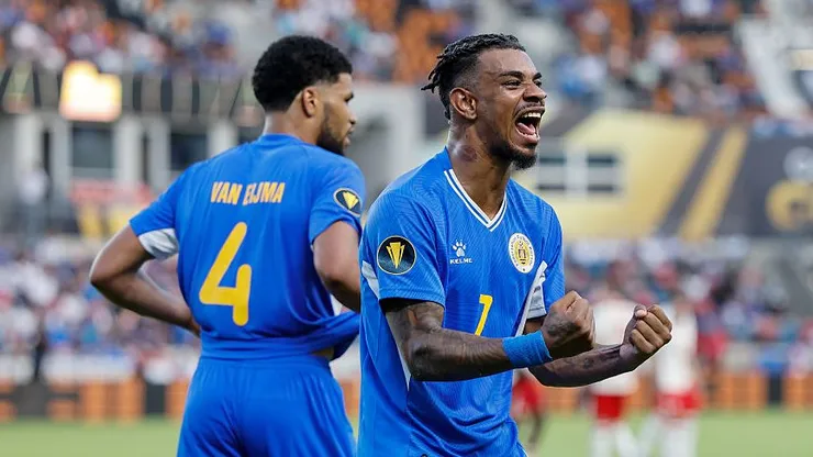 Seleção de Curaçao. (Photo by Tim Warner/Getty Images)