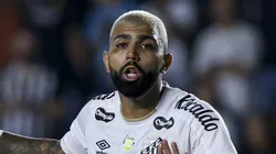 Gabriel durante empate com o San Lorenzo (ARG)