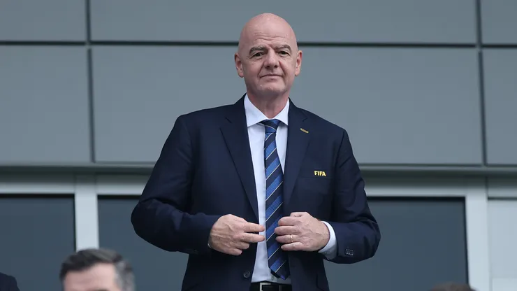 Gianni Infantino, presidente da FIFA, durante partida nos Estados Unidos - Foto: Alex Grimm/Getty Images