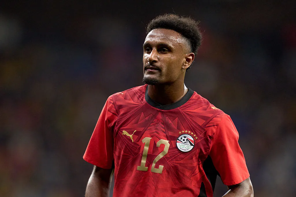 Haissem Hassan vai defender o Egito na Copa. Foto: Alex Caparros/Getty Images