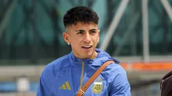 Almada, meia da Seleção Argentina e do Atlético de Madrid - Foto: Jay Biggerstaff/Getty Images