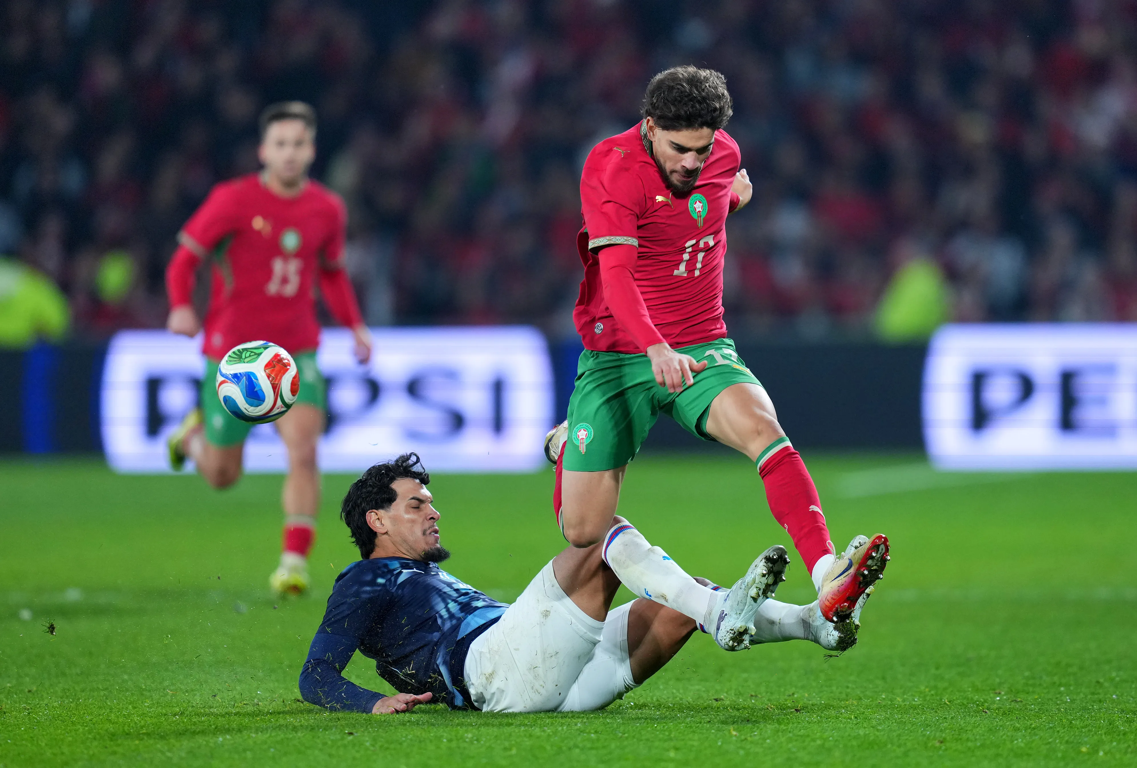 Abdessamad Ezzalzouli jogador do Marrocos. (Photo by Franco Arland/Getty Images)