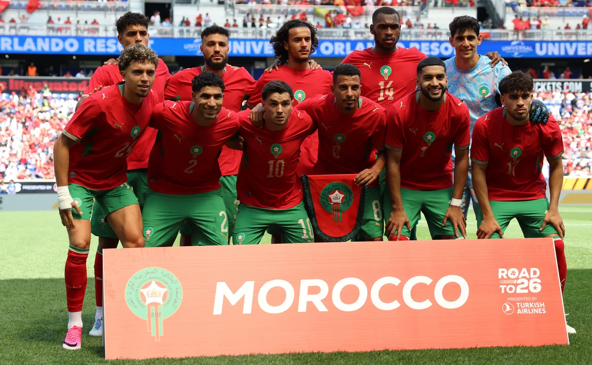 Marrocos liga alerta com dois jogadores substituídos por desconforto antes de enfrentar o Brasil
