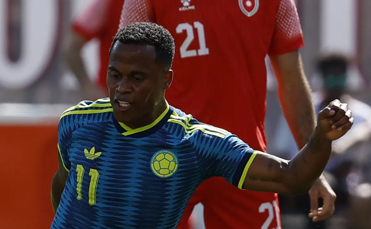 Com dois gols de Jhon Arias, Colômbia vence Jordânia e ganha confiança para Copa do Mundo