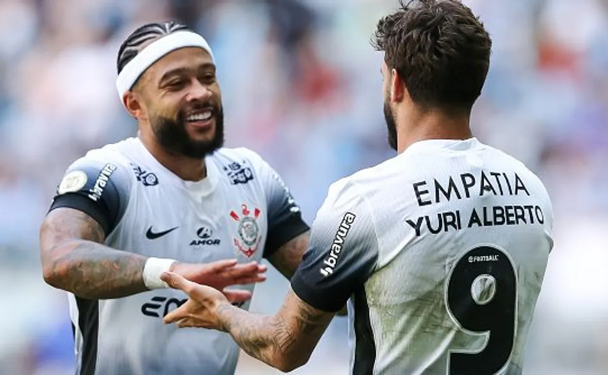 Corinthians coloca permanência de Yuri Alberto à frente da renovação de Memphis Depay