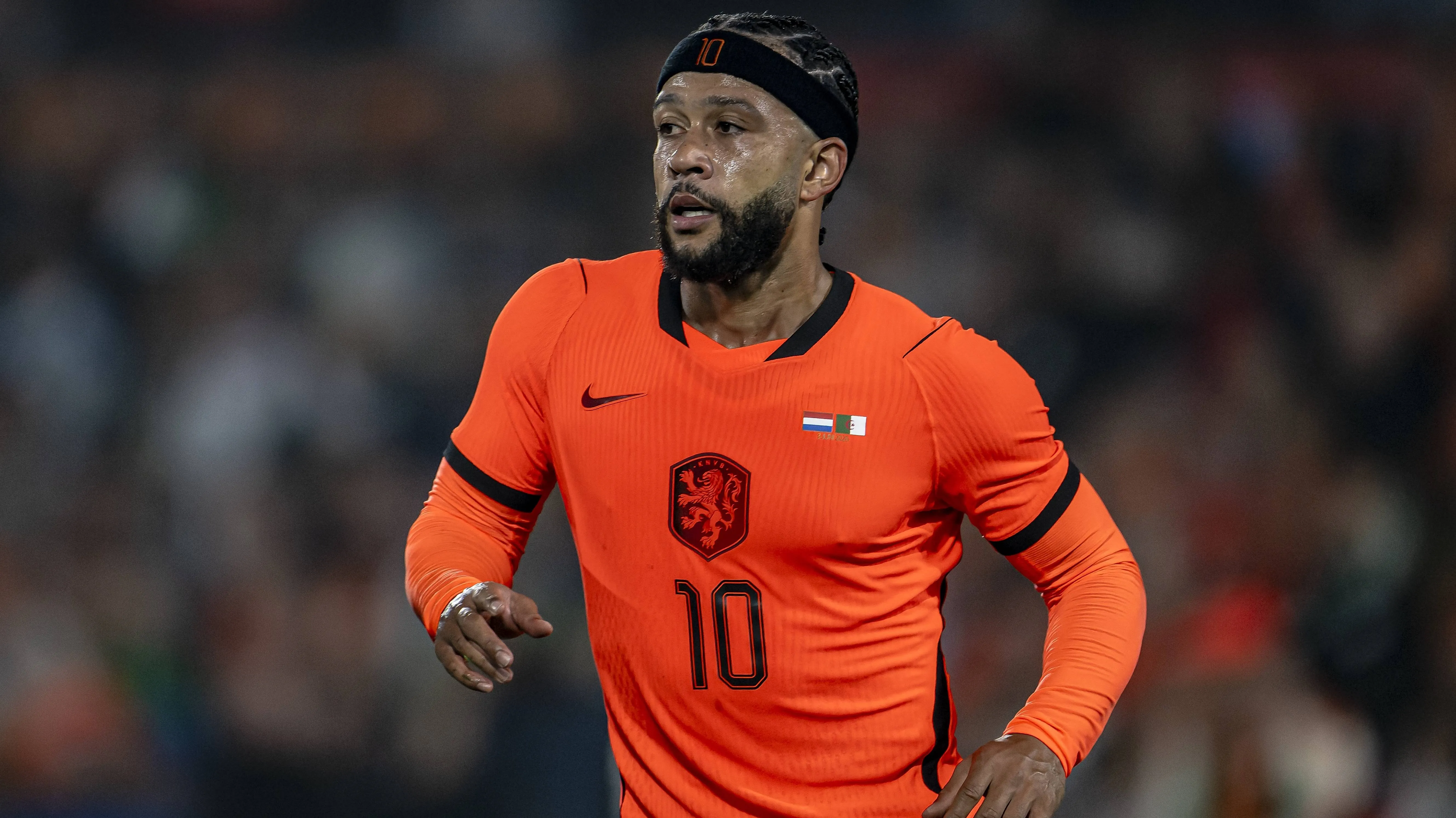 Memphis Depay. Foto: Stefan Koops/IMAGO/DeFodi Images