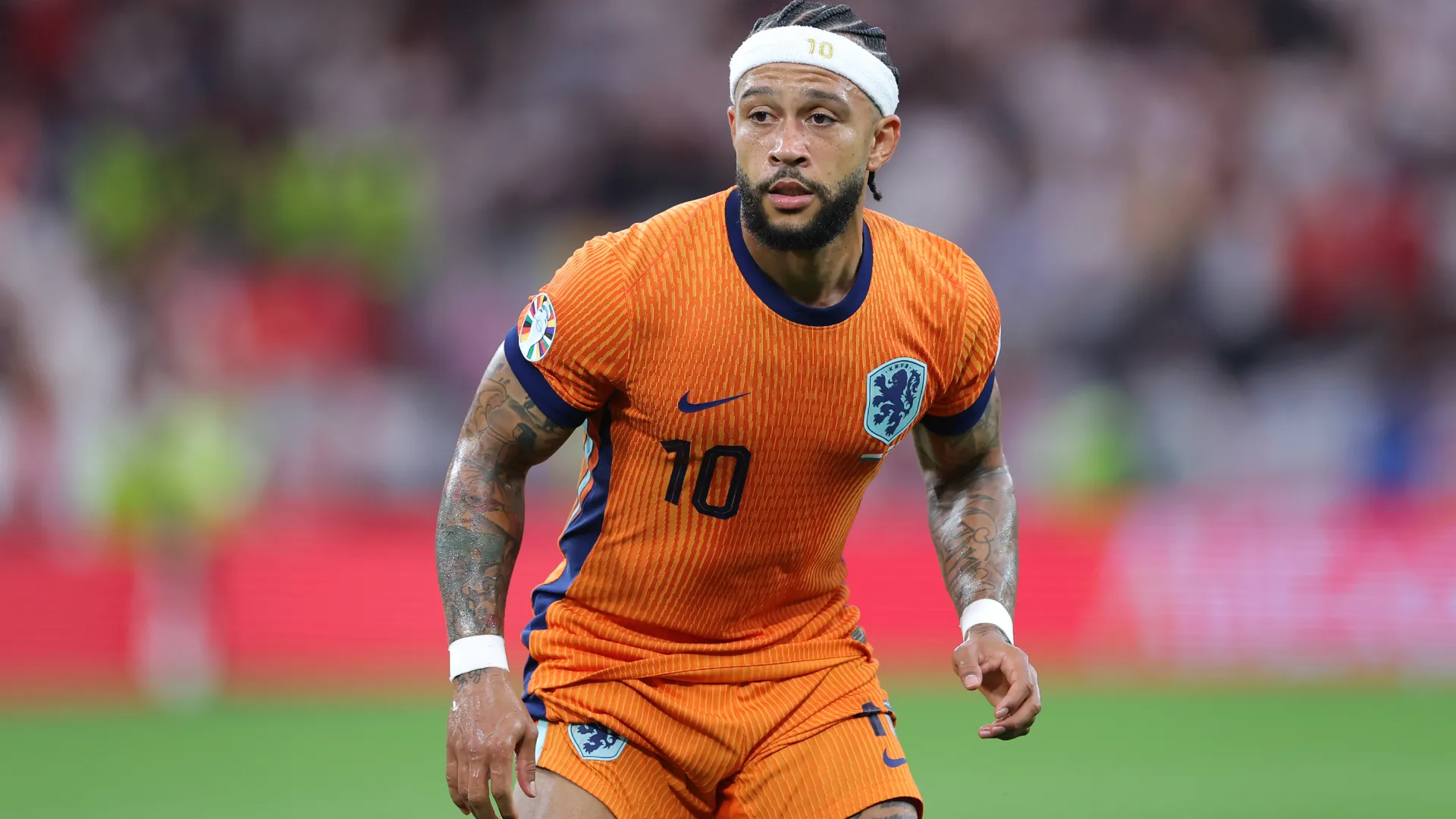 Memphis Depay é uma das esperanças da Holanda para a Copa do Mundo – Foto: Alex Livesey/Getty Images