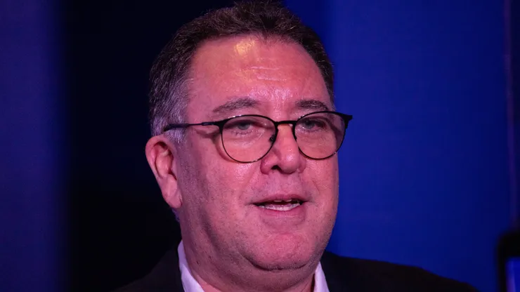 Presidente do Santos, Marcelo Teixeira.