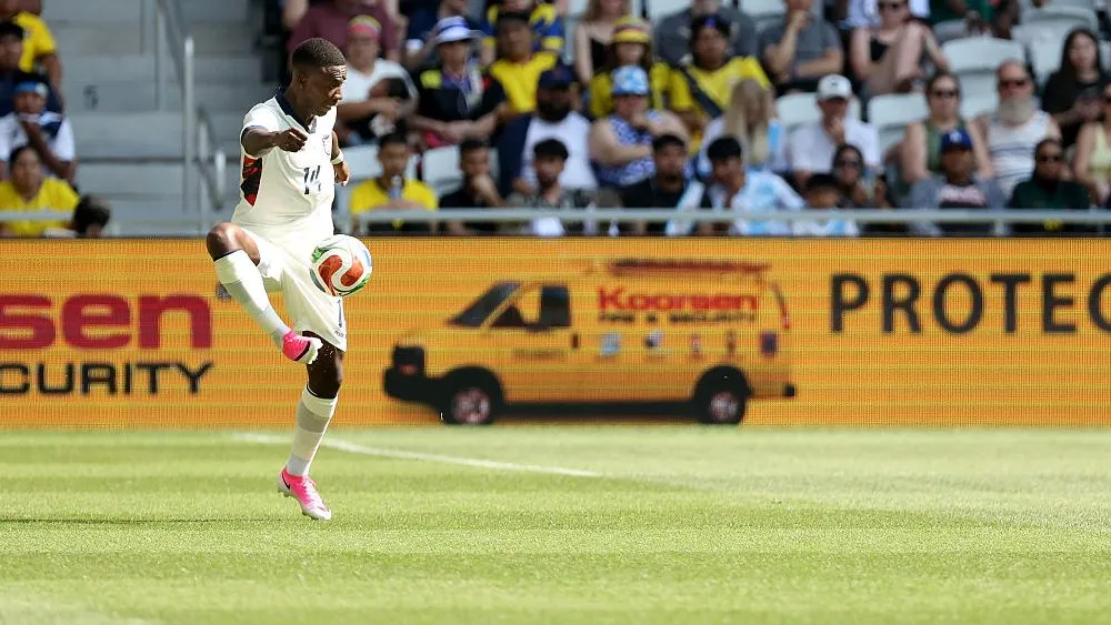 Alan Minda pelo Equador. Foto: Kirk Irwin/Getty Images