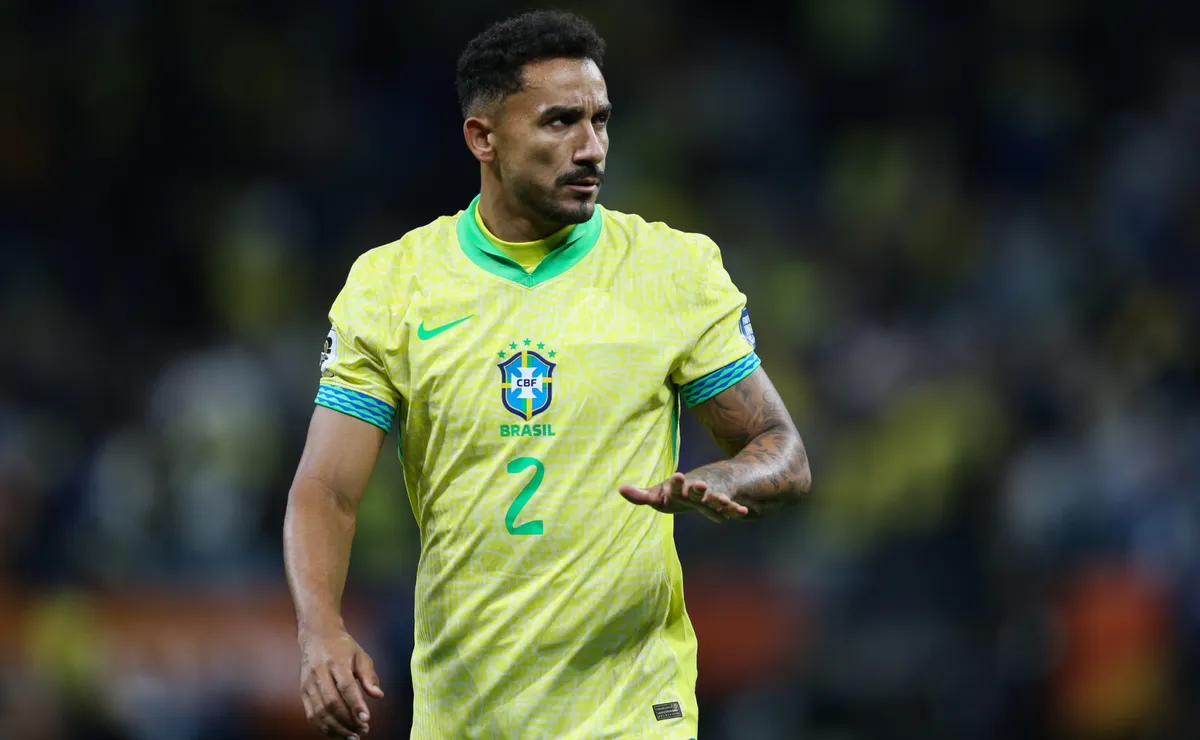 Danilo tem números inferiores aos de Wesley e acende sinal de alerta na Seleção Brasileira