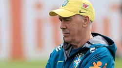 Ancelotti durante treino da Seleção - (Photo by Buda Mendes/Getty Images)