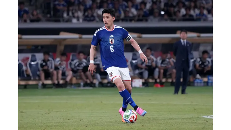 Wataru Endo, capitão do Japão. Foto: Koji Watanabe/Getty Images